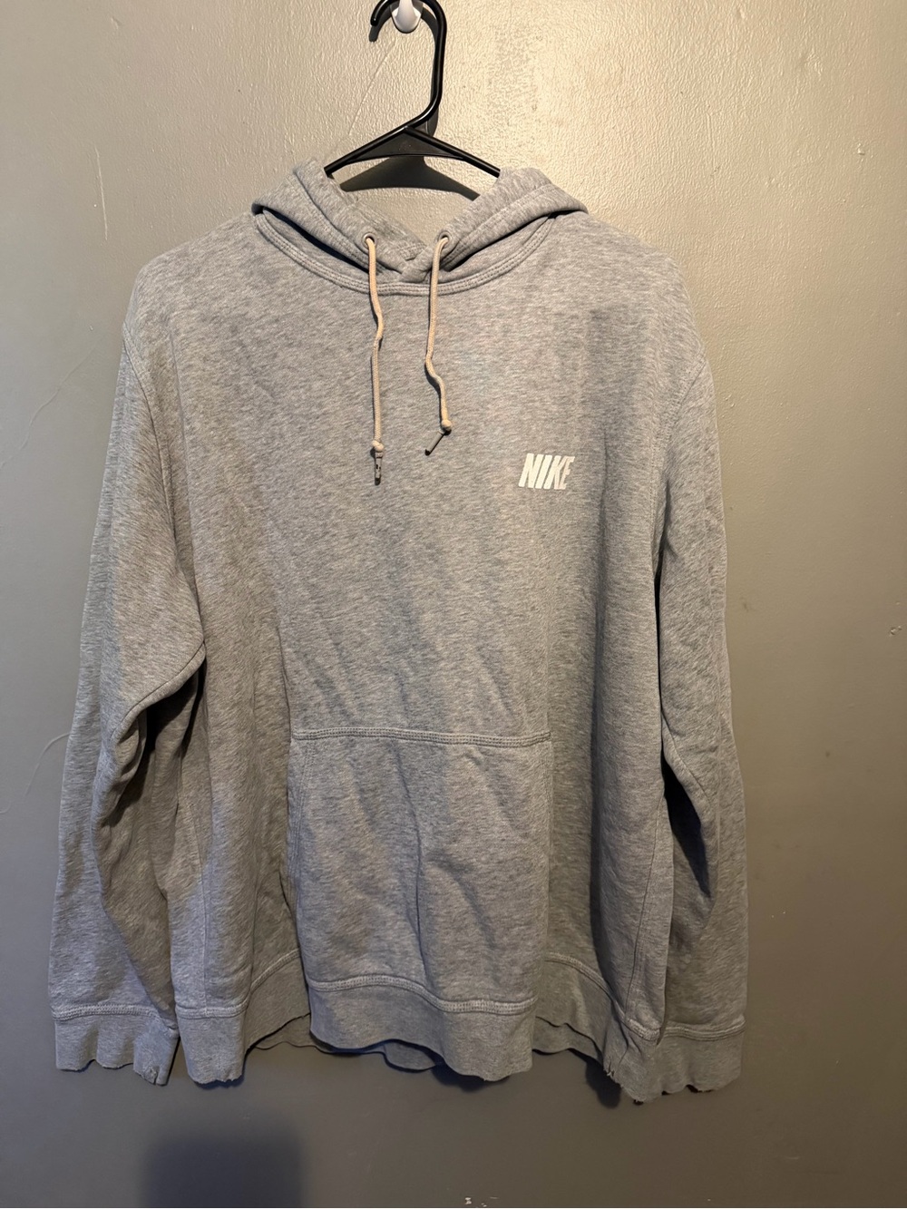 Nike Light Gray Pullover Hoodie